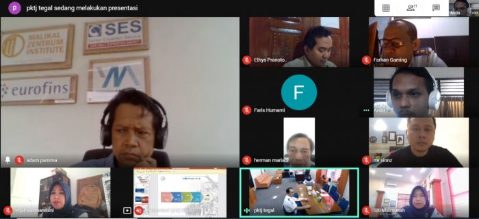 Rapat Online Penjajakan Kerjasama Internasional dengan SES (Senior Experten Service)