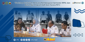 Workshop Kurikulum, Rencana Pembelajaran  Semester (RPS), dan Bahan Ajar  Program Soft Skill  Taruna Politeknik Keselamatan Transportasi Jalan