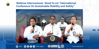 Webinar Internasional : Road To 1st “International Conference On Sustainable Mobility and Safety”