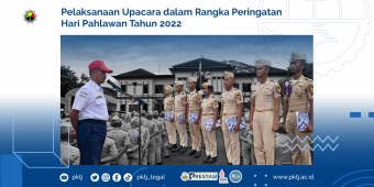 Pelaksanaan Upacara dalam Rangka Peringatan Hari Pahlawan Tahun 2022