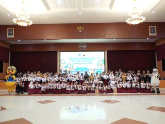 PKTJ Gelar Edukasi Sadar Lalu Lintas Usia Dini di SD Negeri Mangkukusuman 8 Kota Tegal dalam Rangka Hari Perhubungan Nasional Tahun 2026