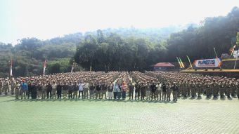 Upacara Pembukaan Masa Dasar Pembentukan Karakter (Madatukar) bagi Calon Taruna/i Jalur Mandiri di Lingkungan Kementerian Perhubungan Tahun 2026