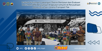 Praktek Kunjungan Lapangan (Teknik Penilaian dan Evaluasi  Dokumen SMK Perusahaan Angkutan Umum) di Perusahaan Otobus Eka Sari Lorena Transport Tbk