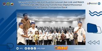 Tracer Study Peningkatan Kualitas Lulusan dan Link and Match dalam Rangka Mendukung Transformasi Digital Khususnya Pada Sektor Transportasi Darat