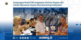 Kunjungan Prodi TRO Angkatan XXXI ke Toyota xEV Center Bersama Toyota Manufacturing Indonesia