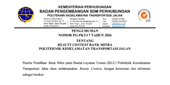 Pengumuman Beauty Contest Bank Mitra