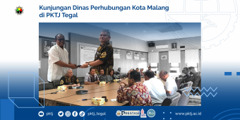 Kunjungan Dinas Perhubungan Kota Malang di PKTJ Tegal