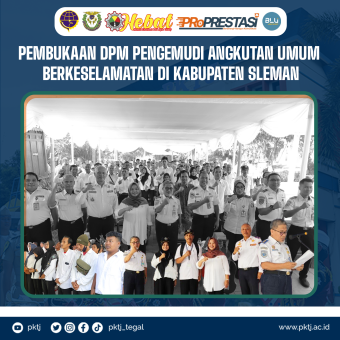 Pembukaan DPM Pengemudi Angkutan Umum Berkeselamatan di Kabupaten Sleman