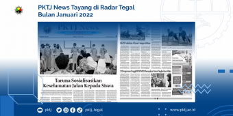 PKTJ News Tayang di Radar Tegal Bulan Januari 2022