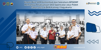 Kepala Biro SDM Kemenhub dan Sekretaris BPSDMP Memantau Pelaksanaan SKD Sipencatar Jalur Polbit Tahun 2023 di BKN Kanreg I Yogyakarta