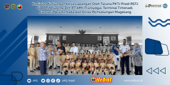 Kegiatan Kunjungan Kerja Lapangan Oleh Taruna PKTJ Prodi RSTJ di BBPJN Jateng-DIY, PT.AMI (Transjogja,  Terminal Tirtonadi, Karoseri New Armada dan Dinas Perhubungan Magelang.