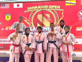 Taruna PKTJ Raih 12 Medali pada SENKAIDO Open International Karate Championship Piala Kemenpora 2025