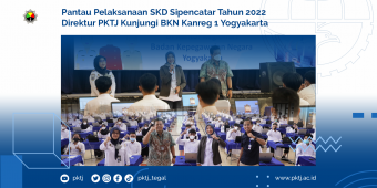 Direktur PKTJ Kunjungi BKN Kanreg 1 Yogyakarta Untuk Memantau Pelaksanaan SKD