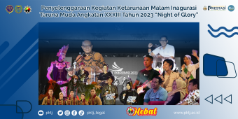 Penyelenggaraan Kegiatan Ketarunaan Malam Inagurasi Taruna Muda Angkatan XXXIII Tahun 2023 “Night of Glory”