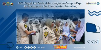 PKTJ Tegal Ikut Serta dalam Kegiatan Campus Expo di SMA Negeri 1 Belik Kabupaten Pemalang