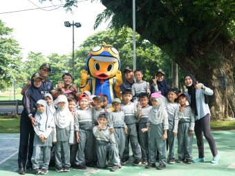 Keseruan Siswa/Siswi SD Muhammadiyah Slawi Mengikuti Outing Class di PKTJ