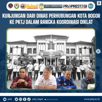 Kunjungan Dari Dinas Perhubungan Kota Bogor Dalam Rangka Koordinasi Diklat