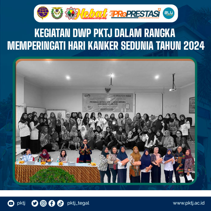 Kegiatan DWP dalam Rangka Memperingati Hari Kanker Sedunia Tahun 2024