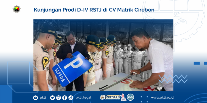 Kunjungan Prodi D-IV RSTJ di CV Matrik Cirebon