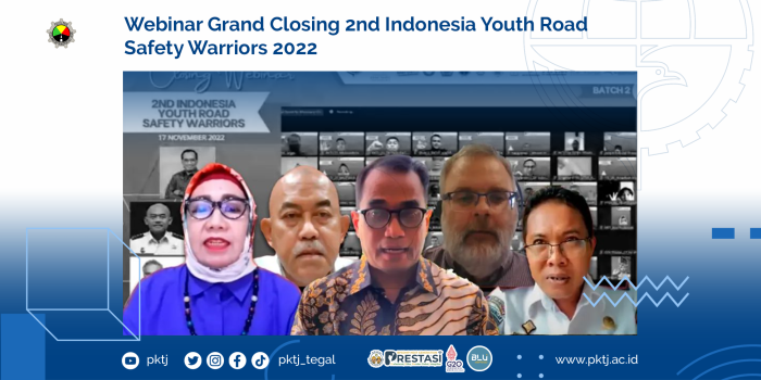 Webinar Grand Closing 2nd Indonesia Youth Road Safety Warriors 2022