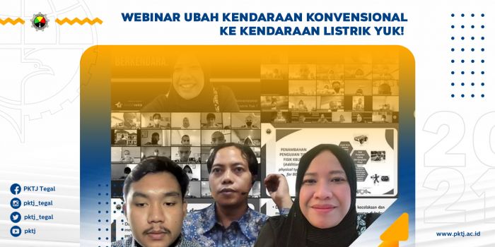 Webinar Ubah Kendaraan Konvensional Menjadi Kendaraan Listrik