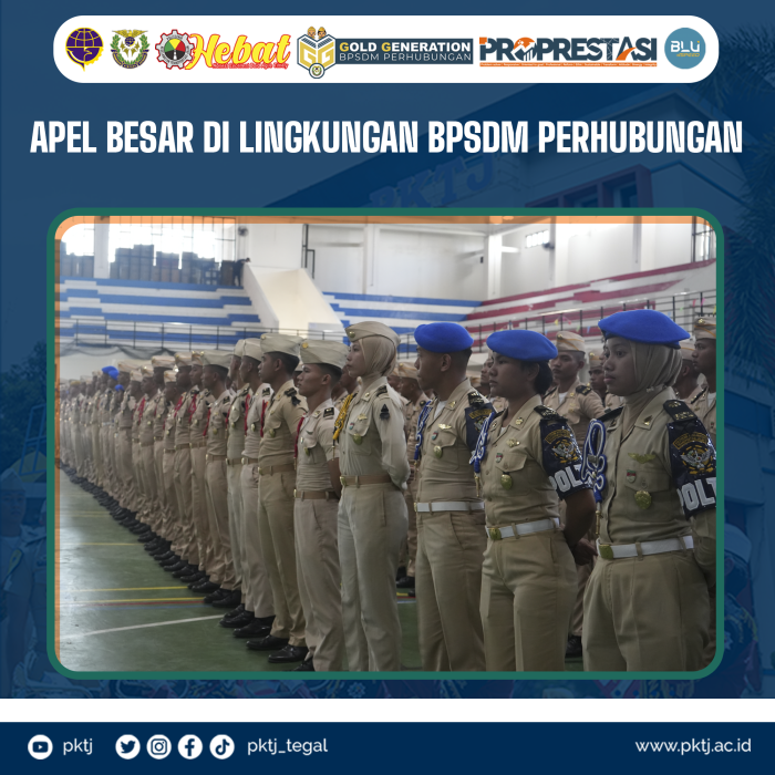 Apel Besar di Lingkungan BPSDM Perhubungan