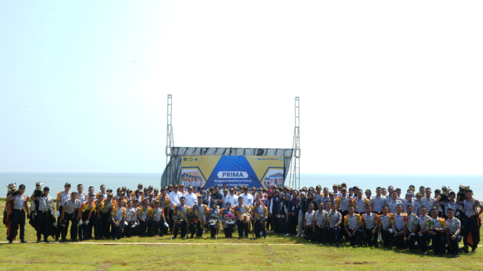 Upacara Penutupan Program Resiliensi untuk Industri Masa Depan (PRIMA) Politeknik Keselamatan Transportasi Jalan di Kawasan Ekonomi Khusus Industropolis Batang