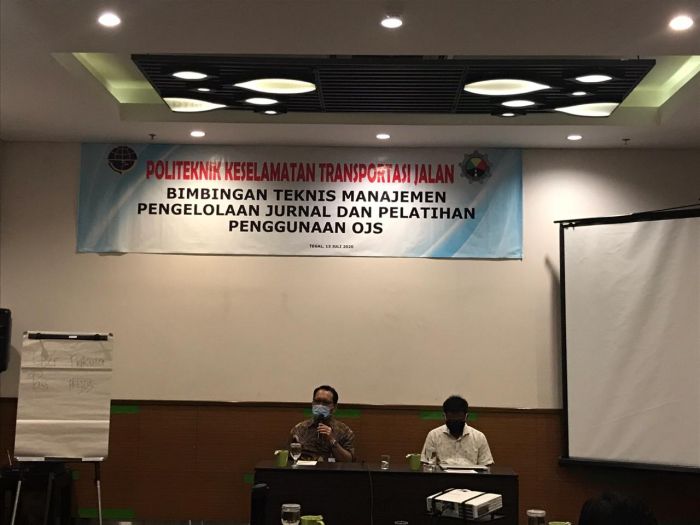 Bimbingan Teknis Manajeman Pengelolaan Jurnal Dan Pelatihan Penggunaan OJS PKTJ Tegal