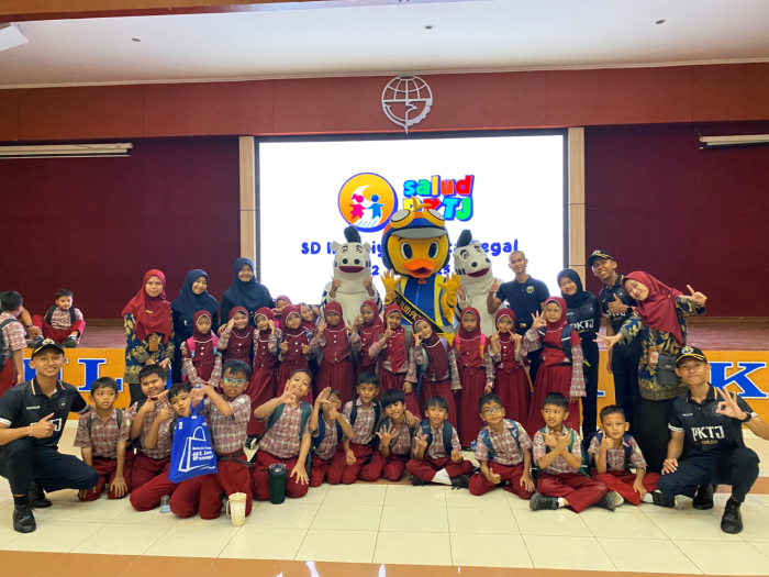 Semarak Outing Class SALUD di PKTJ: Siswa SD Ihsaniyah 1 dan Dishub Tegal Ikuti Edukasi Keselamatan Jalan