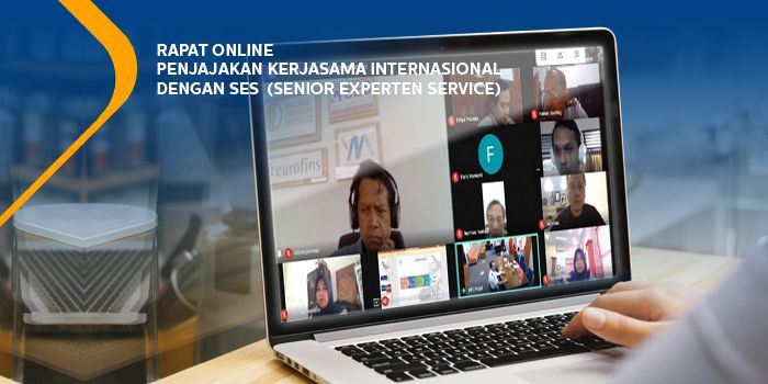 Rapat Online Penjajakan Kerjasama Internasional dengan SES  (Senior Experten Service)