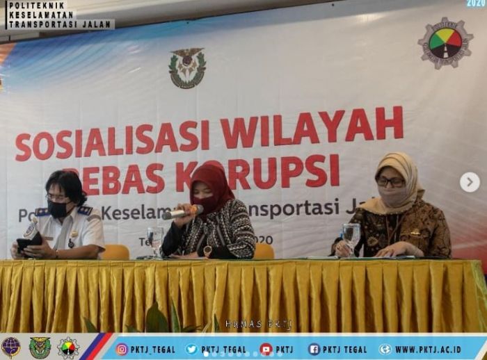 PKTJ Tegal mengadakan Sosialisasi Wilayah Bebas Korupsi