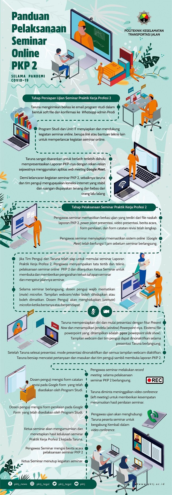 Panduan Pelaksanaan Seminar Online PKP 2 Selama Pandemi Covid-19