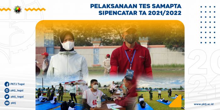 Direktur PKTJ Pantau Pelaksanaan Tes Samapta Sipencatar TA 2021/2022