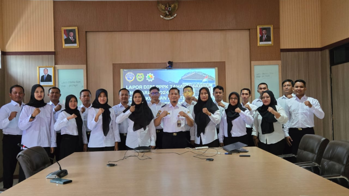 PKTJ Tegal Laksanakan Penerimaan Lapor Diri PPPK Tahap I Formasi Tahun 2024