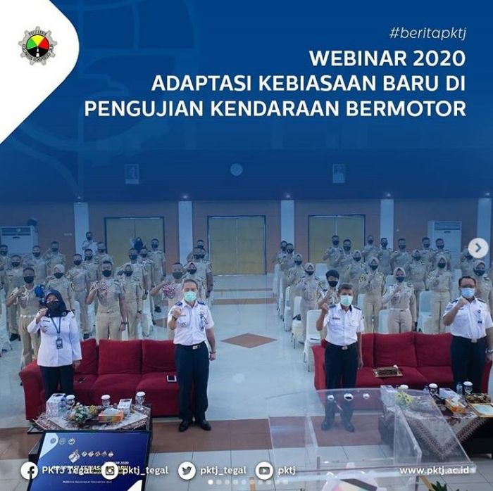 Webinar PKTJ 2020 “Adaptasi New Normal Di Pengujian Kendaraan Bermotor”