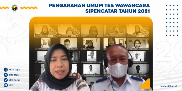 Pengarahan Umum Tes Wawancara Sipencatar Tahun 2021