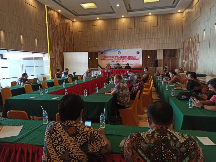 Pelatihan Awareness Sistem Manajeman Organisasi Pendidikan ISO 210001 : 2018 (PKTJ Tegal)