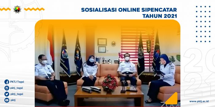 Sosialisasi Online SIPENCATAR Tahun 2021