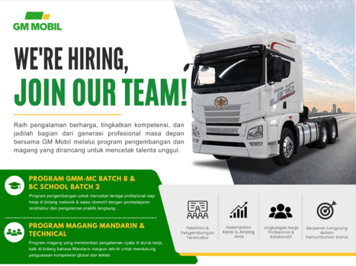 Open Recruitment – GM Mobil 2026