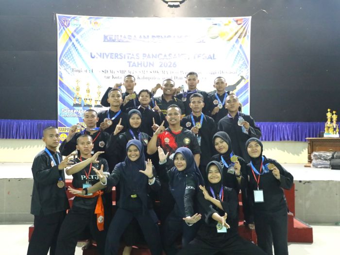 Tim Pencak Silat PKTJ Raih Juara Umum 2 dalam Kejuaraan Pencak Silat Piala Rektor Universitas Pancasakti Tegal Tahun 2026