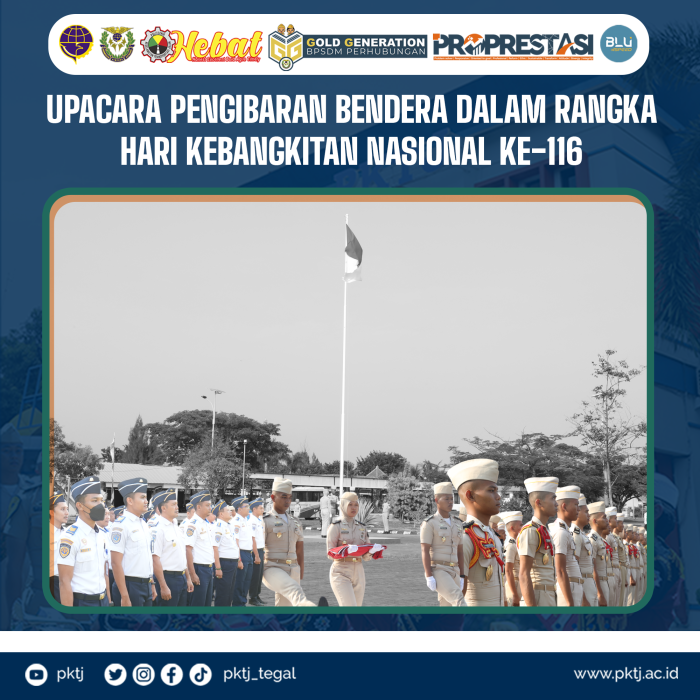 Upacara dalam rangka memperingati Hari Kebangkitan Nasional yang ke-116